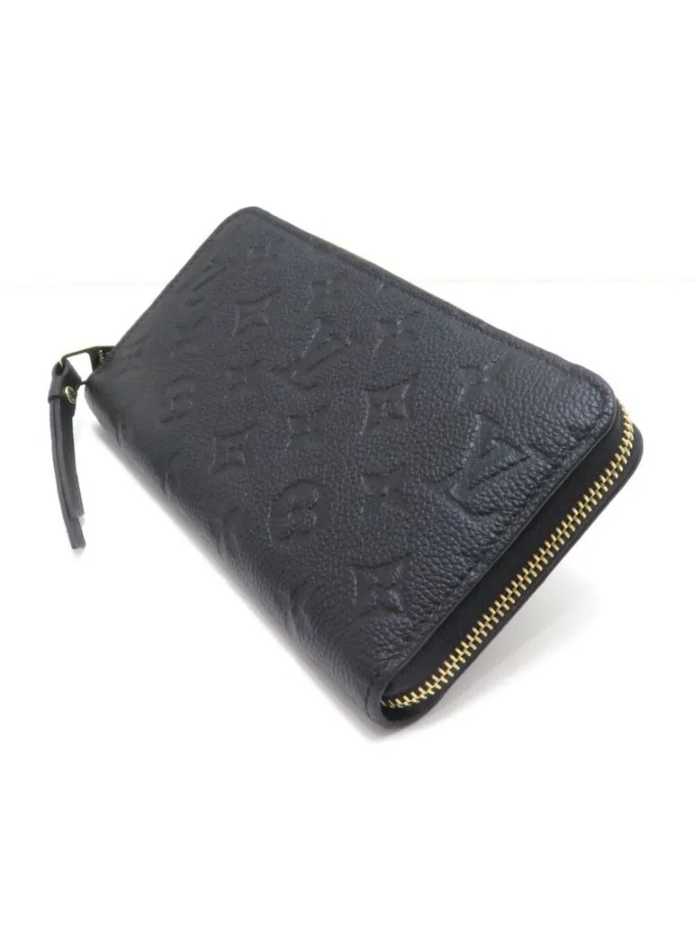 Louis Vuitton Zippy Wallet Monogram Empreinte Noir Bicolor